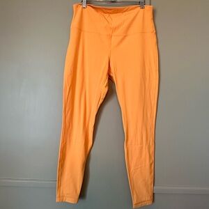 Bright Orange High-Waisted Leggings